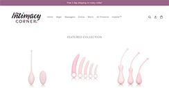 Desktop Screenshot of intimacycorner.com